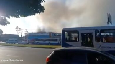 Photo of Incêndio atinge galpão em Ananindeua e provoca nuvem de fumaça na BR-316; veja vídeo