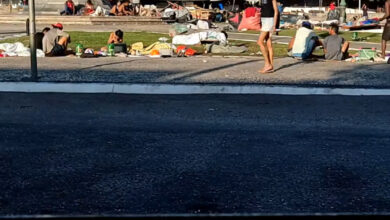 Photo of Uso de drogas e abandono tomam conta da Praça do Relógio, no centro de Belém