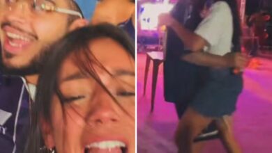 Photo of Francisco Gil se declara a Alane Dias durante viagem a Belém e celebra o Círio de Nazaré