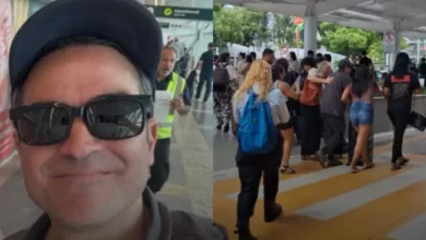 Photo of Alfonso Herrera chega a Belém para participar da COP 30 e é recebido por fãs no aeroporto