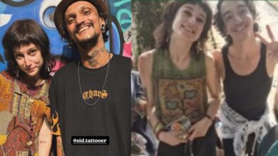 Photo of “Gringa do Rock Doido” faz tatuagem sobre experiência na COP30, em Belém