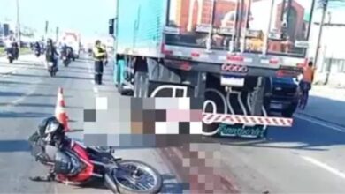 Photo of Motociclista morre após ser esmagado por caminhão na BR-316, entre Marituba e Belém