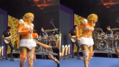 Photo of Joelma interrompe show em Belém após perceber toque indevido durante apresentação