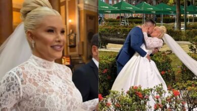 Photo of Noelle Araújo se casa na Catedral da Sé dias após ter prisão domiciliar revogada