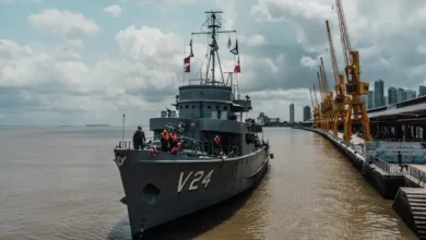 Photo of Corveta Solimões atraca na Estação das Docas e abre visitação pública até 28 de fevereiro