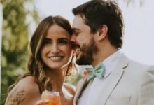 Photo of Mari Palma se casa com o humorista paraense Osmar Campbell em cerimônia no interior de São Paulo