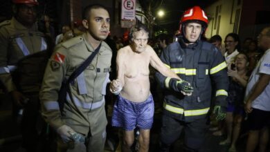 Photo of Idoso de 93 anos luta e é resgatado pelo Corpo de Bombeiros durante incêndio em prédio residencial de Belém