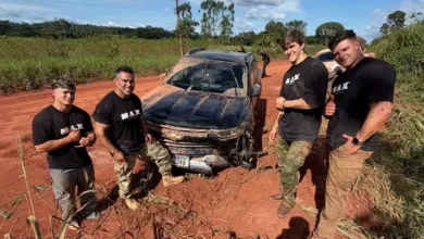 Photo of Carro com influenciadores do fisiculturismo capota na rodovia Transamazônica, no Pará