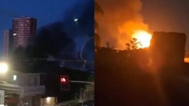 Photo of Incêndio atinge quatro casas na Pedreira, em Belém, e mobiliza Corpo de Bombeiros
