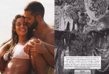 Photo of Francisco Gil se declara para Alane Dias após destaque na Grande Rio