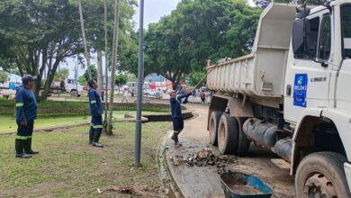 Photo of 20 caçambas de entulho são retiradas da Praça Dom Pedro II, em Belém