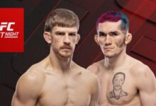 Photo of Paraense Melquizael Costa enfrenta Arnold Allen na luta principal do UFC Vegas 117