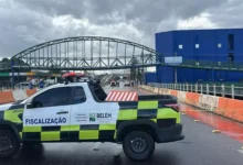 Photo of Passarela na Av. Júlio César apresenta risco de desabamento e trânsito é interditado em Belém