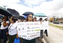 Photo of Greve na educação: professores de Ananindeua protestam pelo segundo dia consecutivo na BR-316