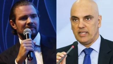 Photo of Mensagens de banqueiro citam contato com Alexandre de Moraes no dia da prisão
