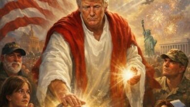 Photo of Trump chama papa Leão XIV de ‘fraco’ e publica imagem com IA vestido como Jesus