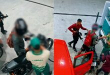 Photo of Bandidos com fuzis assaltam posto de combustível na BR-316 em Marituba