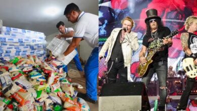 Photo of Guns N’ Roses: alimentos arrecadados em show são entregues a famílias afetadas por chuvas em Belém