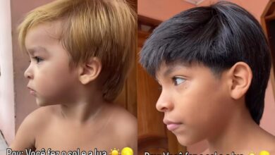 Photo of É possível irmãos serem um loiro e outro moreno? Vídeo de mãe paraense viraliza e levanta curiosidade