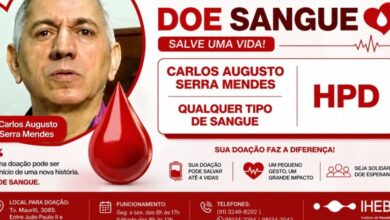 Photo of Jornalista Carlos Mendes precisa de doação de sangue em Belém