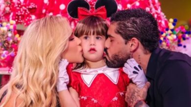 Photo of Zé Felipe e Virginia aparecem juntos em aniversário da filha e fãs especulam reconciliação
