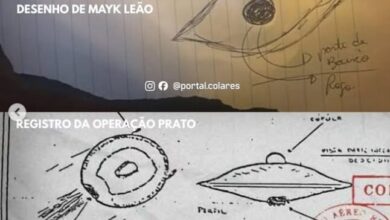 Photo of Desenho de influenciador após suposto avistamento de OVNI lembra registro da Operação Prato em Colares