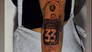Photo of Diego Hernández compartilha tatuagem de torcedora e declara amor ao Remo: “Vocês estarão sempre no meu coração”