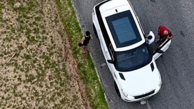 Photo of Motorista troca de lugar antes de blitz, mas drone revela manobra em Salinópolis