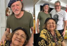 Photo of Dona Onete e Alceu Valença se encontram em bar na Cidade Velha: “Encontro de milhões, sim!”