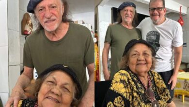 Photo of Dona Onete e Alceu Valença se encontram em bar na Cidade Velha: “Encontro de milhões, sim!”