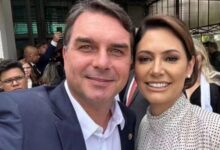 Photo of Michelle Bolsonaro pede união após atrito com Flávio Bolsonaro e mira oposição ao governo federal
