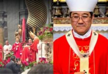 Photo of Arcebispo de Belém, Dom Julio Endi Akamine recebe pálio das mãos do papa Leão XIV no Vaticano