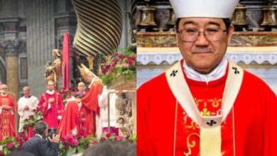 Photo of Arcebispo de Belém, Dom Julio Endi Akamine recebe pálio das mãos do papa Leão XIV no Vaticano