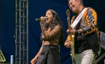 Photo of Filha de Joelma e Ximbinha estreia na banda do pai e inicia nova fase na carreira musical