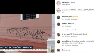 Photo of Página dedicada a pichações comemora vandalismo em casarão histórico dos Mercedários recém-restaurado em Belém