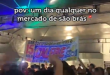 Photo of Mercado de São Brás vira alvo de críticas após aglomeração de jovens e barulho