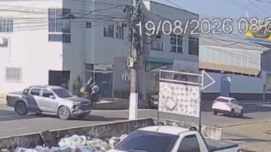 Photo of Acidente é registrado em cruzamento da Rua Dois Mil com a Avenida Paraná, em Marabá