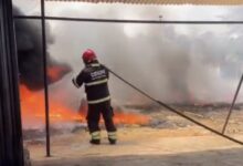 Photo of Incêndio atinge área próxima à Rodoviária de Tucuruí