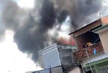 Photo of Incêndio atinge ao menos quatro casas e mobiliza moradores em Icoaraci, em Belém