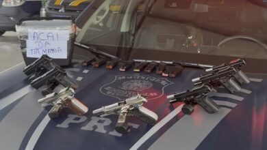 Photo of PRF apreende sete pistolas escondidas em caixa de açaí durante fiscalização na BR-316, em Benevides