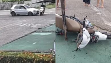 Photo of Motociclista morre após bater contra carro em cruzamento no nordeste do Pará