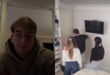 Photo of Enzo se pronuncia após vídeo de ‘pé na porta’ viralizar nas redes sociais