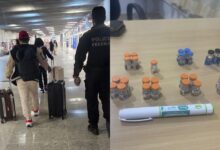 Photo of PF prende duas pessoas com medicamentos emagrecedores no Aeroporto de Santarém