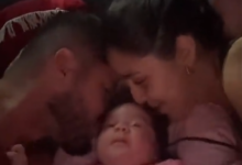 Photo of “Égua!” Bebê de 1 mês e meio viraliza ao soltar ‘primeira palavra’ com cara de irritação