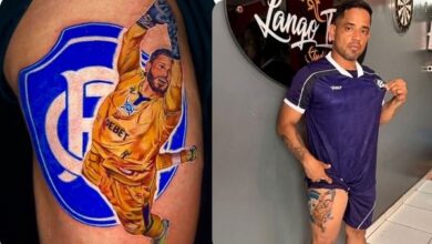 Photo of Torcedor do Remo tatua defesa de Marcelo Rangel contra o Flamengo