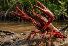 Photo of Lagostim-vermelho é registrado pela primeira vez no bioma Amazônia após ser encontrado em praia de Belém