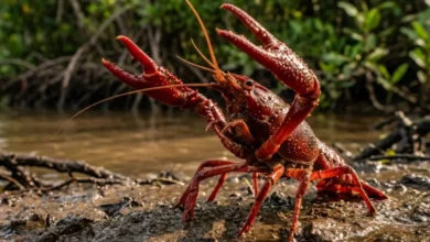 Photo of Lagostim-vermelho é registrado pela primeira vez no bioma Amazônia após ser encontrado em praia de Belém