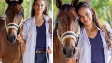 Photo of Alane Dias aparece caracterizada como veterinária em sua estreia em novela da Globo