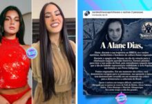 Photo of Fãs do Caprichoso pedem desculpas a Alane Dias por eliminação no BBB 24. Entenda