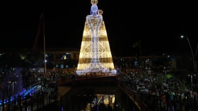 Photo of Imagem de Nossa Senhora de Nazaré ganha iluminação especial na Doca nesta quarta